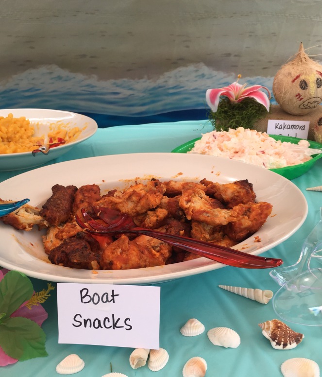 Boat Snacks! - Moana birthday party inspiration